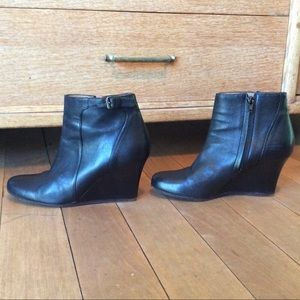 Lanvin wedge booties